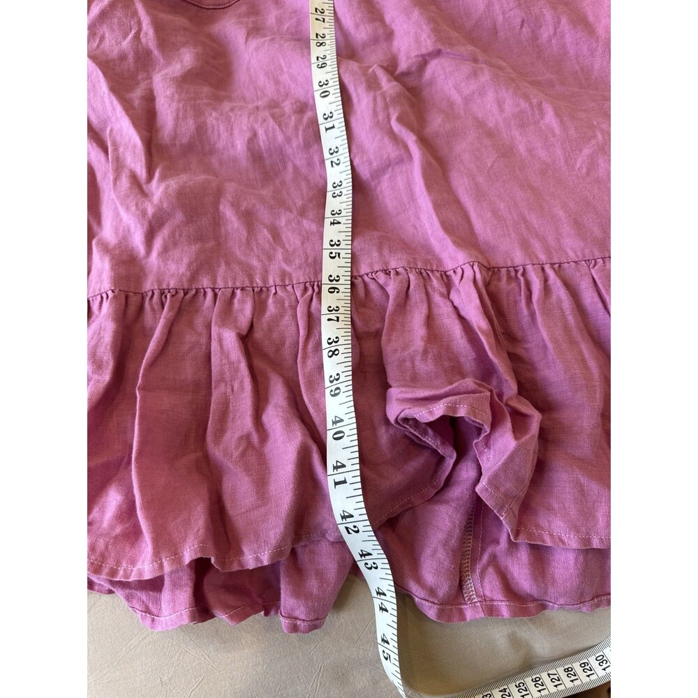 Pink Ruffled Maxi Dress - Picture 7 of 10